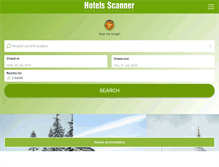 Tablet Screenshot of hotels-scanner.com